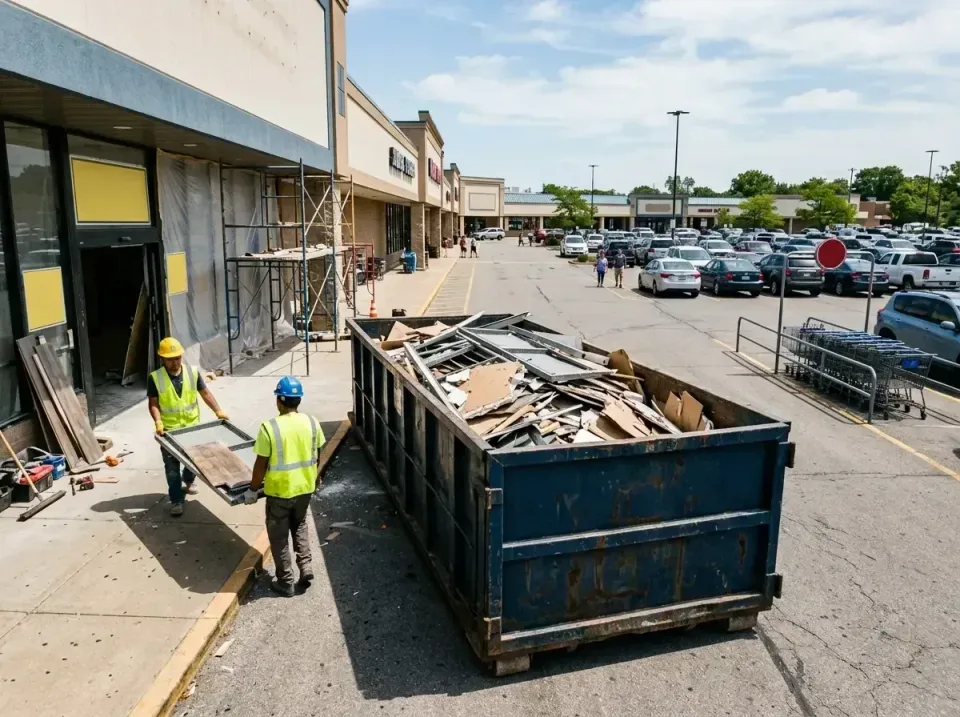 retail-store-renovation-debris-003 — frequently asked questions, Roll-off Dumpster Rentals in Pebble Creek, FL